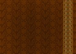 Royal Damask Background (chocolate)