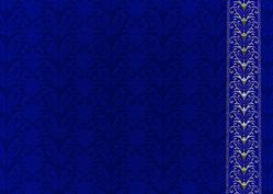 Royal Damask Background (blue)