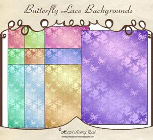 Butterfly Lace Backgrounds