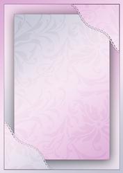 Stand-out Framed Card Front - Lilac