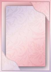 Stand-out Framed Card Front - Peach
