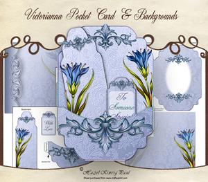 Victorianna Pocket Card & Backgrounds