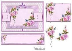 Roses, Lace & Butterflies