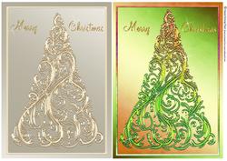 Elegant Christmas Toppers/card Fronts