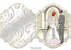 The Happy Couple Shaped Card