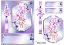 Butterfly Dawn Easel Panels/topper