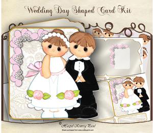Wedding Day Shaped Card Kit
