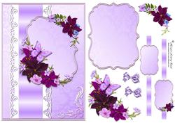 Layered Floral Card