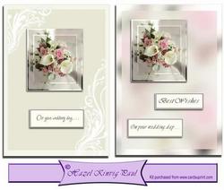 Wedding Bouquet Card Kit