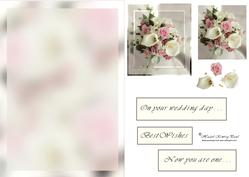 Wedding Bouquet Card - 02