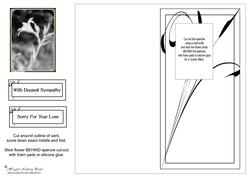 Simple Sympathy Card