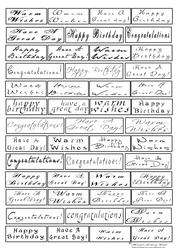 Greetings Sheet