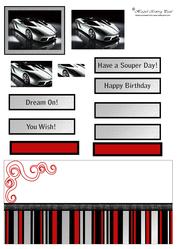 Lamborghini Card