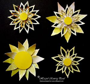 Layered Star Flowers