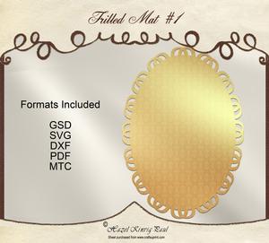 Frilled Mat #1