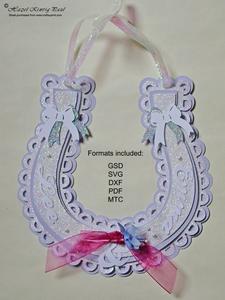 Layered Wedding Horseshoe
