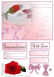 Love Grows Engagement Card