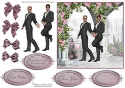 Male Civil Partnership-ceremony Card