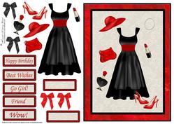 Hot Evening Card