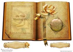 Wedding Book Card