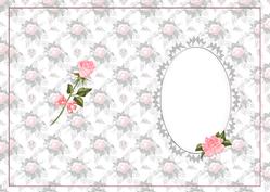 Pink Rose Insert