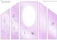 Lilac Butterfly Theatre Fold Card