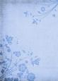 Shabby Chic Floral Flourish Background (blue)