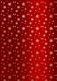 Golden Snowflakes Christmas Background (red)