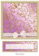 Gilded Window Card Front & Text Plate Lilac