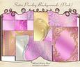 Satin Paisley Backgrounds (pink)