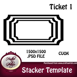 Stacker/pyramage Template - Ticket 1
