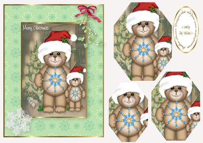 Teddies at Christmas
