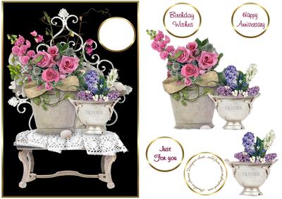 Buckets of Flowers Any Occasion