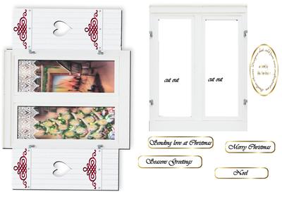Window and Shutters Christmas
