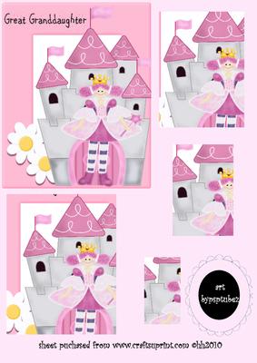 Great Granddaughter Castle Pyramid