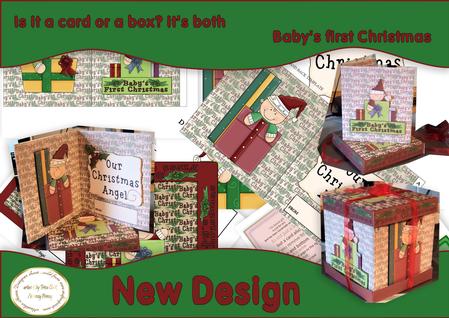 Baby's First Christmas Box/card