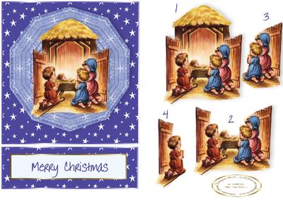 Away in a Manger Easel