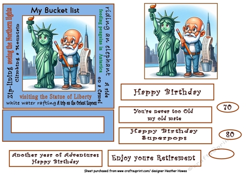 9 things to do before youre 90 (Male) statue of liberty 