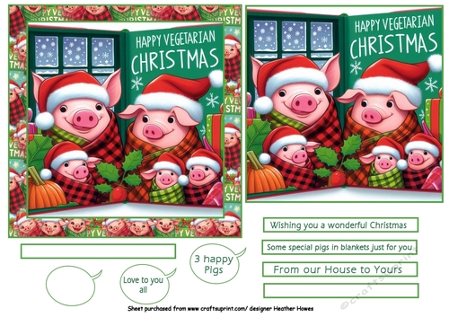 happy vegetarian christmas (pigs in Blankets) 