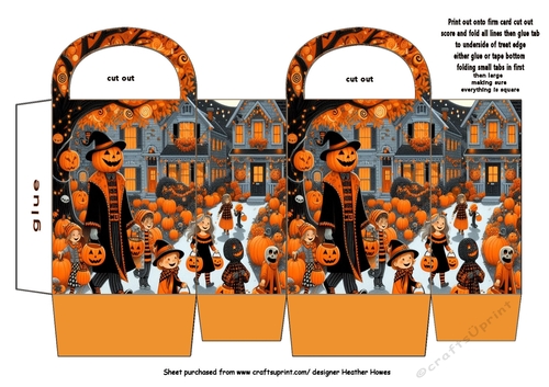 new treat bag/box for halloween 3