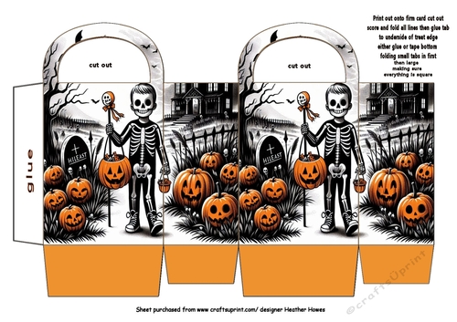 new treat bag/box for halloween 5