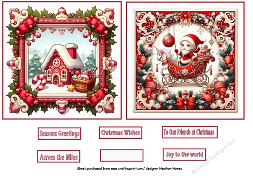 christmas toppers with sentiments 1