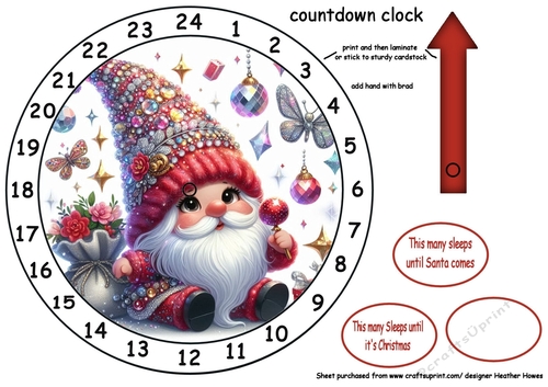 new advent calendar glitsy gnomemake a wish