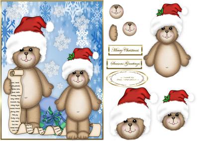Beary Merry Cwismas