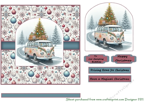 driving home for Christmas vw