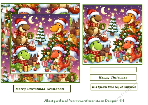 dino christmas 1