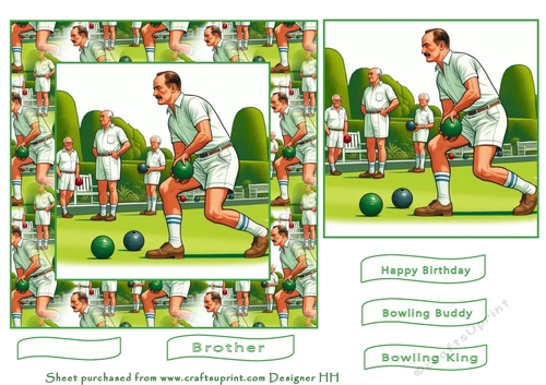 bowling in the sun