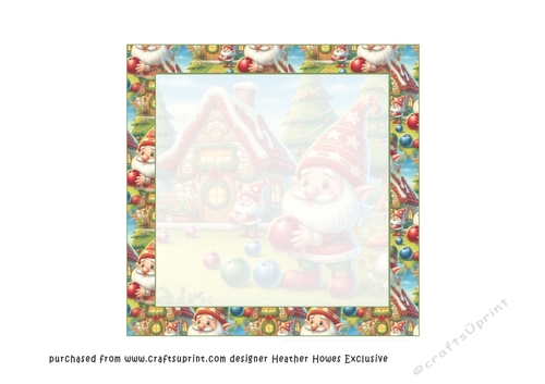 Gnomes say,a game of christmas bowls?insert