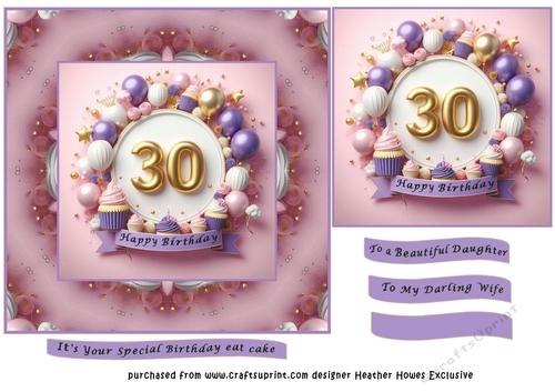 its your special birthday 30 eat cake