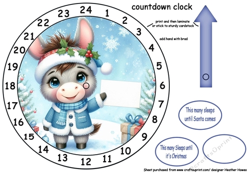 advent cutie calendars 4 donkey